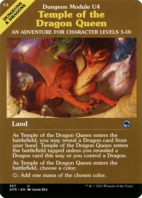 Temple of the Dragon Queen (Dungeon Module) - Adventures in the Forgotten Realms
