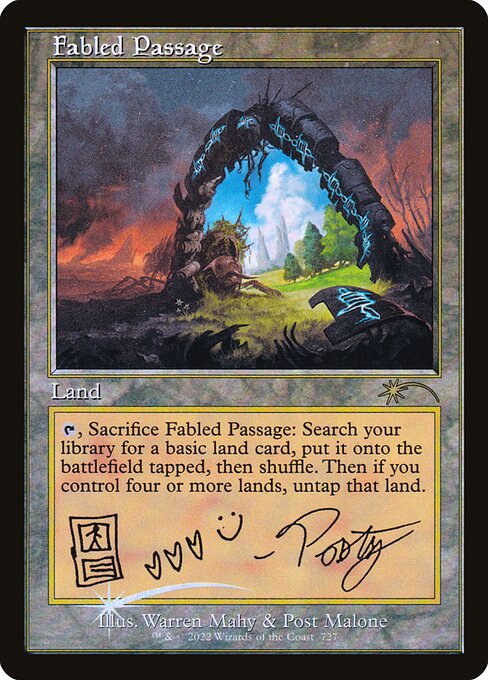 Fabled Passage (Post Malone) (Foil) - Secret Lair Drop Series