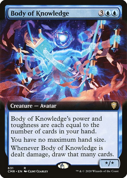 Body of Knowledge (Extended Art) - Commander Legends