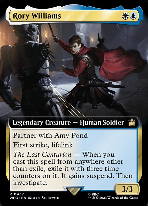 Rory Williams (Extended Art) (Foil) - Universes Beyond: Doctor Who