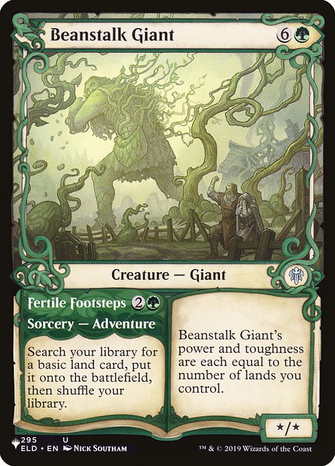 Beanstalk Giant (Showcase) - The List Reprints
