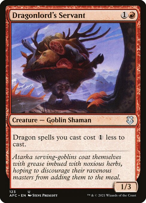 Dragonlord's Servant - Commander: Adventures in the Forgotten Realms