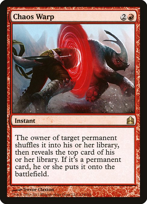 Chaos Warp - Commander