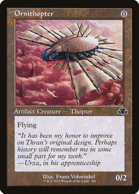 Ornithopter (Retro Frame) - Dominaria Remastered