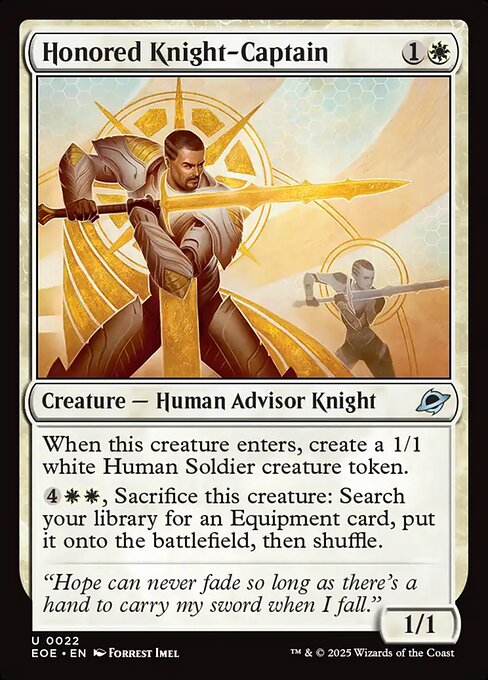 Honored Knight-Captain - Edge of Eternities