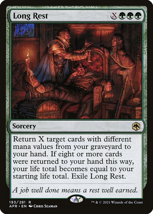 Long Rest (Foil) - Adventures in the Forgotten Realms