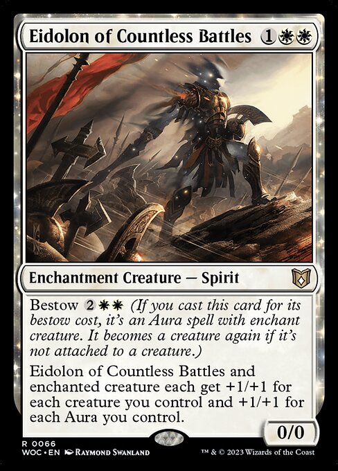 Eidolon of Countless Battles - Commander: Wilds of Eldraine