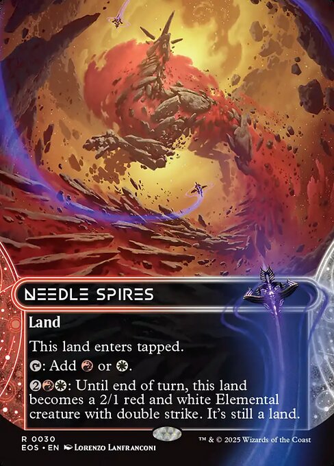 Needle Spires (0030) (Borderless) - Edge of Eternities: Stellar Sights