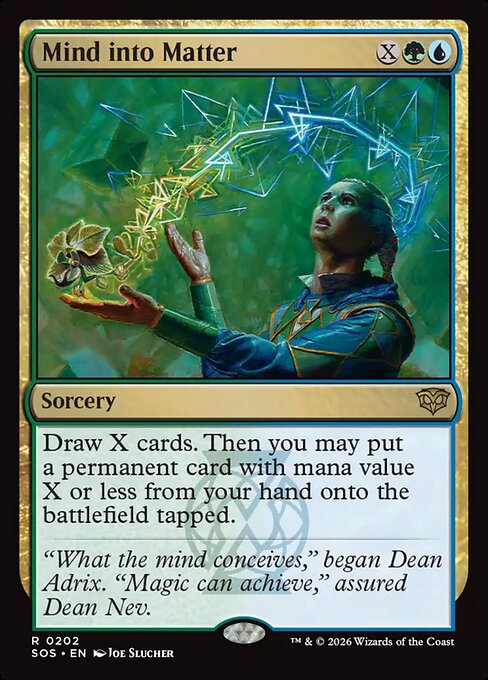 Mind into Matter (Foil) - Secrets of Strixhaven