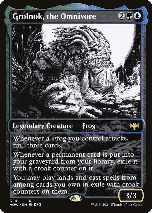Grolnok, the Omnivore (Showcase) - Innistrad: Crimson Vow