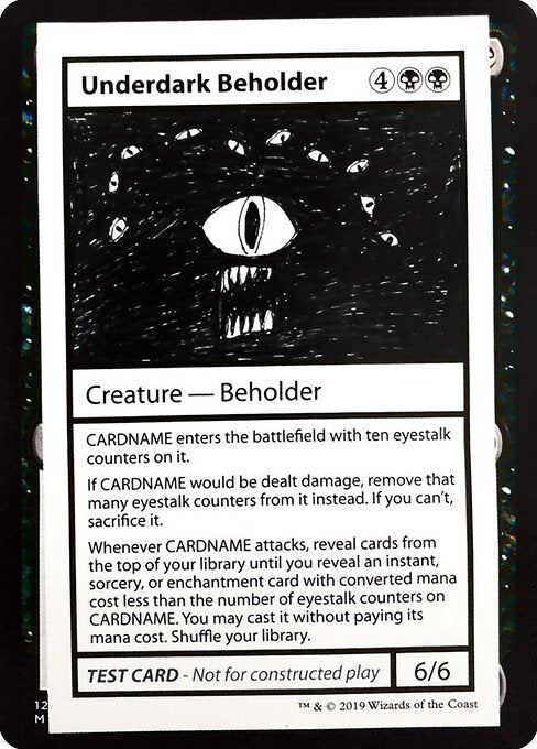 Underdark Beholder (No PW Symbol) - Mystery Booster: Convention Edition Exclusives