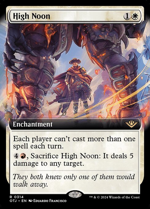 High Noon (Foil) - Outlaws of Thunder Junction