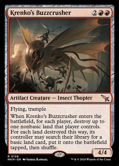 Krenko's Buzzcrusher - Murders at Karlov Manor