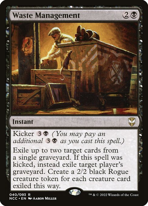 Waste Management - Commander: Streets of New Capenna