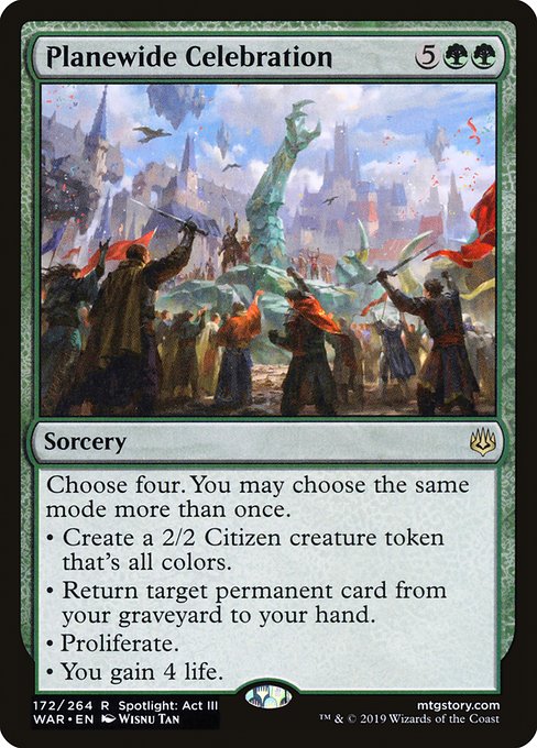 Planewide Celebration - War of the Spark