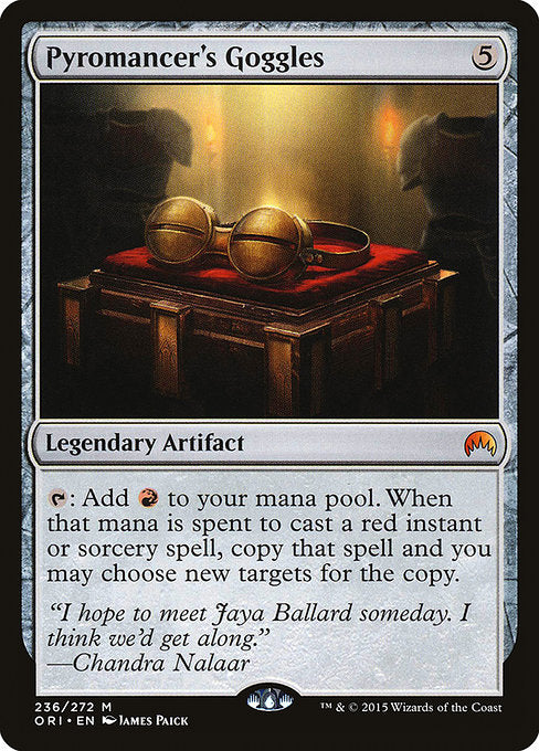 Pyromancer's Goggles - Magic Origins