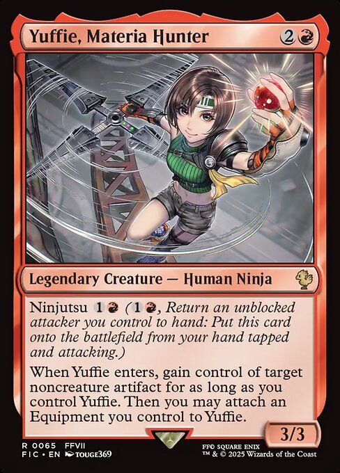 Yuffie, Materia Hunter - Commander: FINAL FANTASY