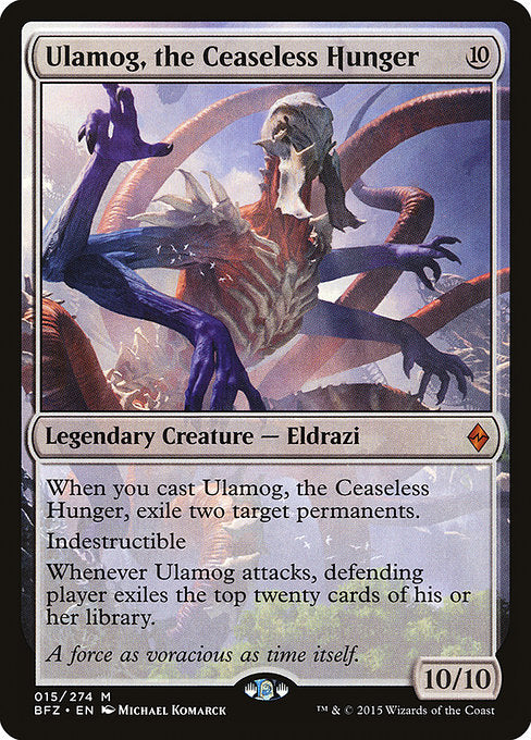 Ulamog, the Ceaseless Hunger - Battle for Zendikar