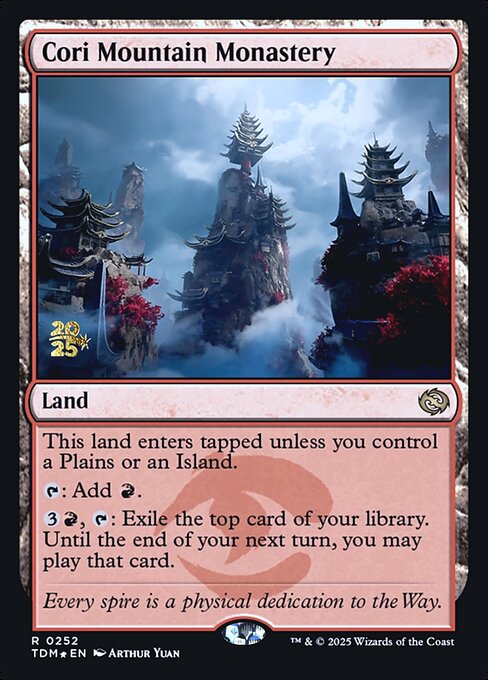Cori Mountain Monastery - Prerelease Cards