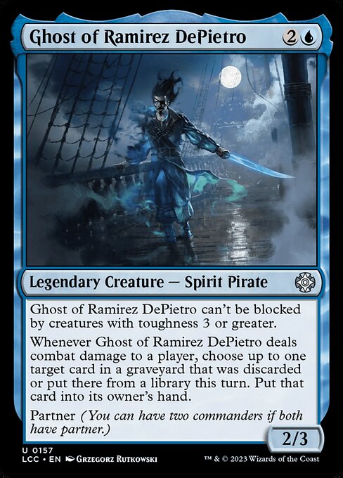 Ghost of Ramirez DePietro - Commander: The Lost Caverns of Ixalan