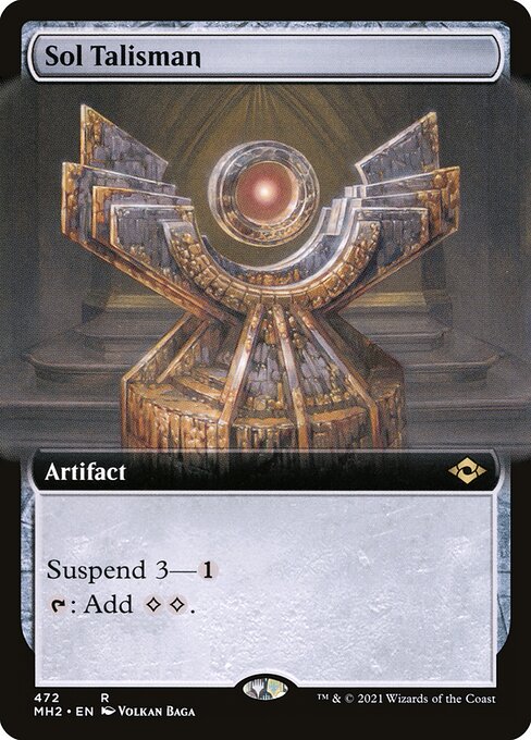 Sol Talisman (Extended Art) - Modern Horizons 2