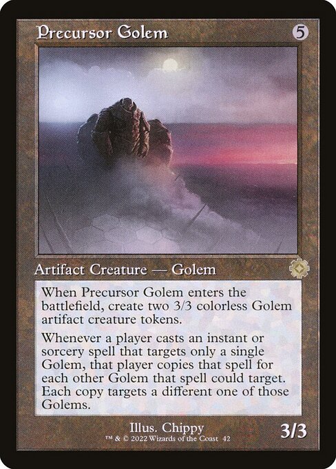Precursor Golem - The Brothers' War: Retro Frame Artifacts