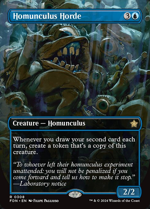 Homunculus Horde (Borderless) - Foundations