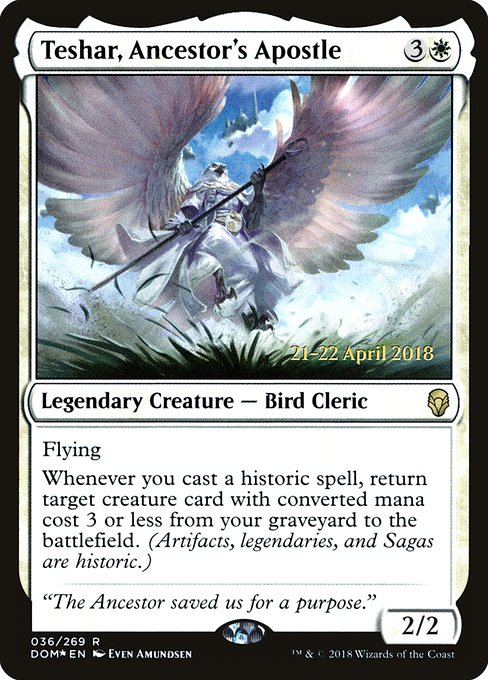 Teshar, Ancestor's Apostle - Prerelease Cards