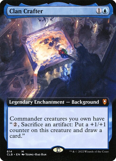 Clan Crafter (Extended Art) - Commander Legends: Battle for Baldur's Gate