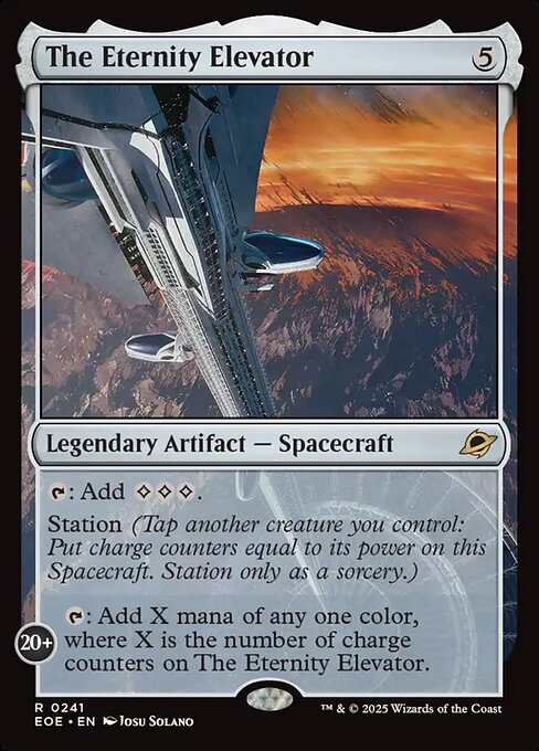 The Eternity Elevator (Foil) - Edge of Eternities