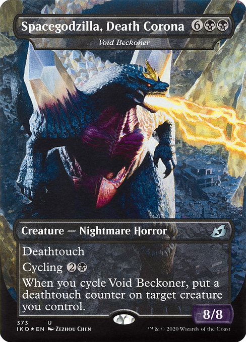Spacegodzilla, Death Corona - Void Beckoner - Ikoria: Lair of Behemoths