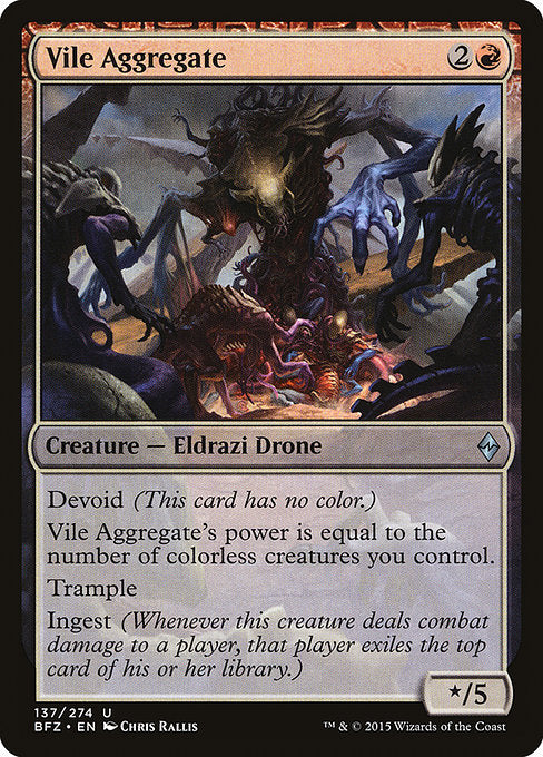 Vile Aggregate - Battle for Zendikar