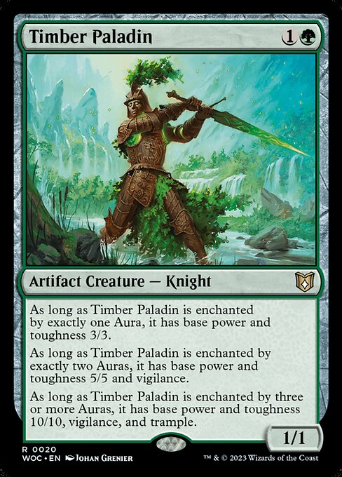 Timber Paladin - Commander: Wilds of Eldraine
