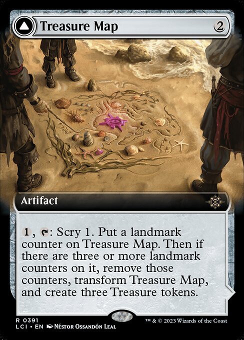 Treasure Map - The Lost Caverns of Ixalan