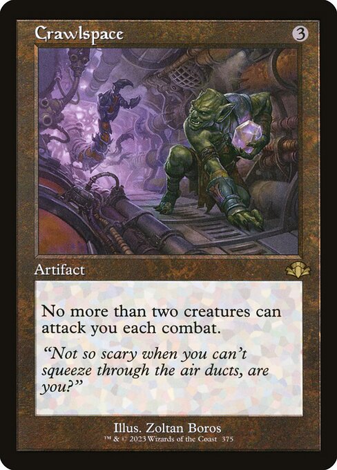 Crawlspace (Retro Frame) - Dominaria Remastered