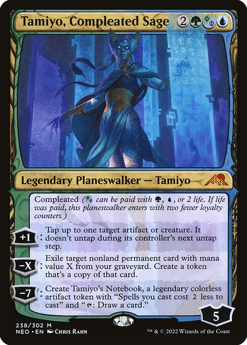 Tamiyo, Compleated Sage - Kamigawa: Neon Dynasty