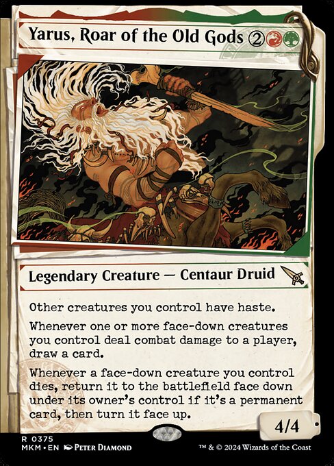 Yarus, Roar of the Old Gods (Showcase) - Murders at Karlov Manor