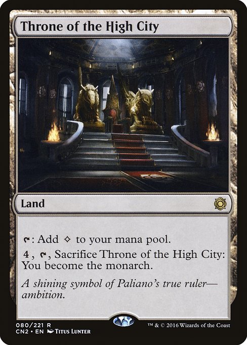 Throne of the High City - Conspiracy: Take the Crown