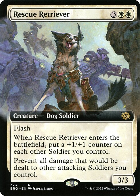 Rescue Retriever (Extended Art) - The Brothers' War