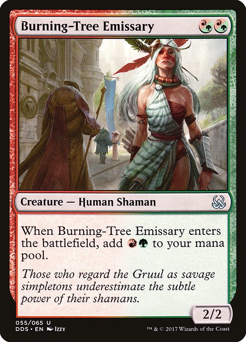 Burning-Tree Emissary - Duel Decks: Mind vs. Might