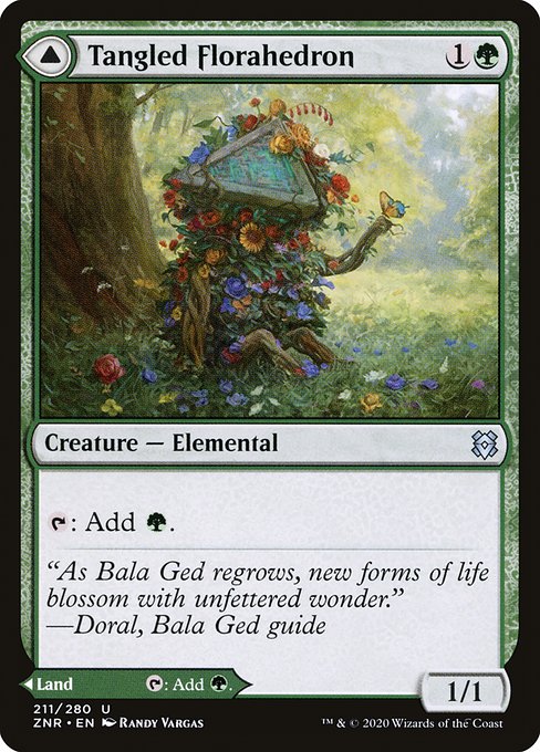 Tangled Florahedron - Zendikar Rising