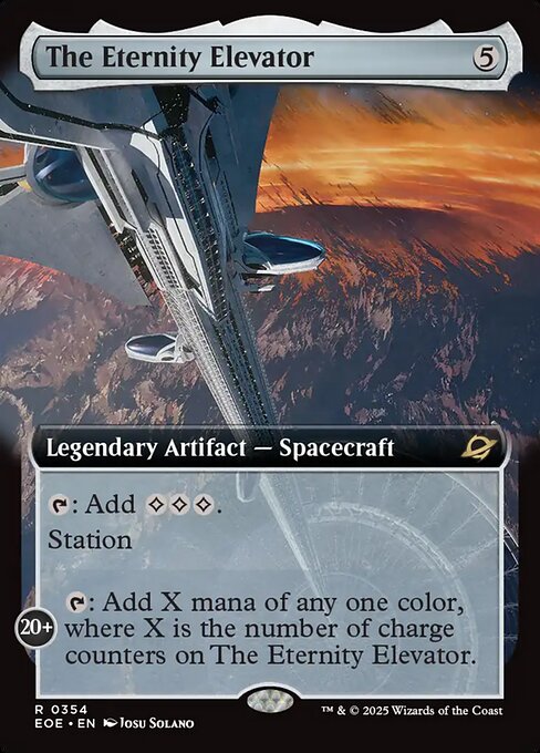 The Eternity Elevator (Foil) - Edge of Eternities