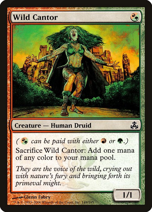 Wild Cantor (Foil) - Guildpact