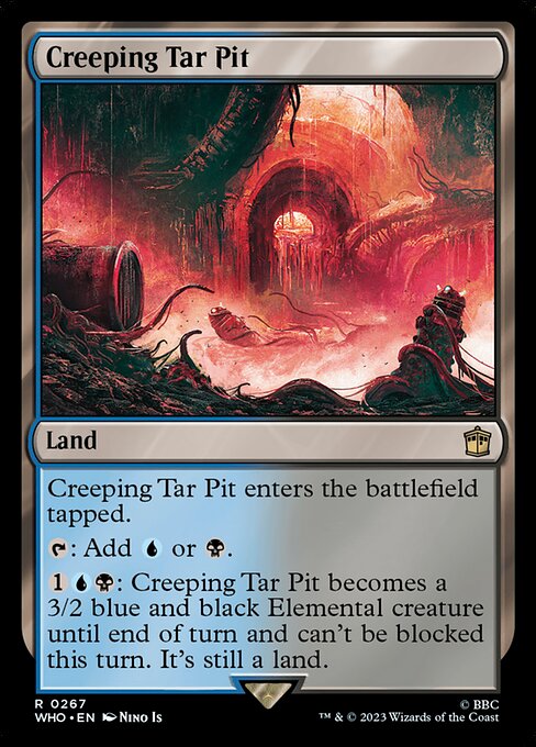 Creeping Tar Pit - Universes Beyond: Doctor Who
