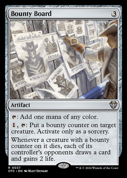 Bounty Board - Commander: Outlaws of Thunder Junction