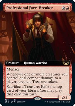 Professional Face-Breaker (Extended Art) - Streets of New Capenna