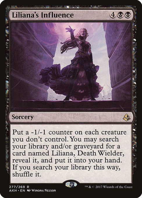 Liliana's Influence - Amonkhet