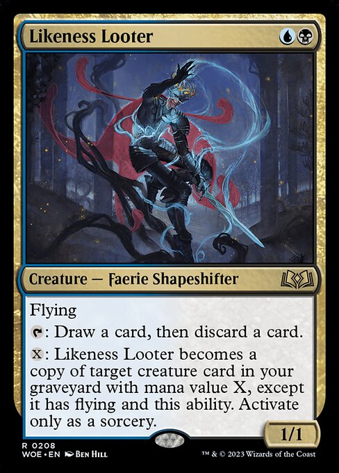 Likeness Looter (Foil) - Wilds of Eldraine