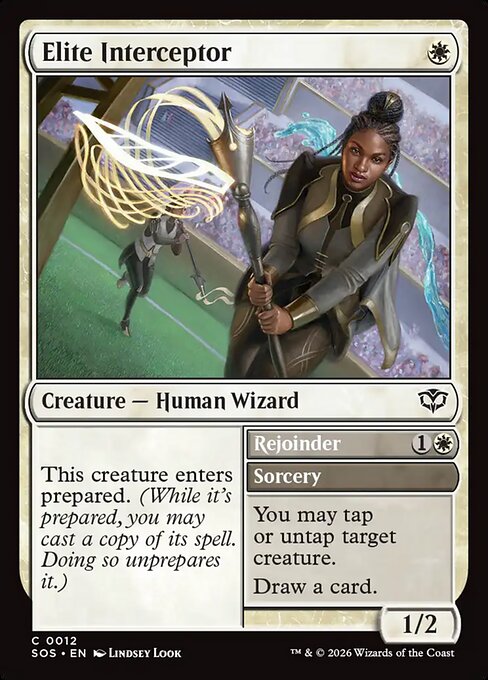Elite Interceptor (Foil) - Secrets of Strixhaven