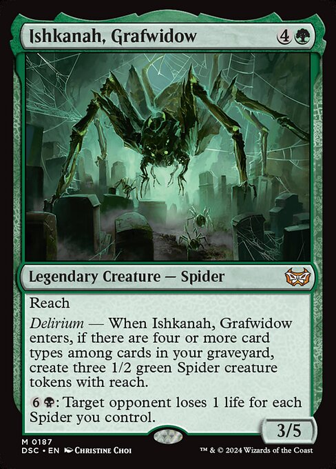 Ishkanah, Grafwidow - Commander: Duskmourn: House of Horror